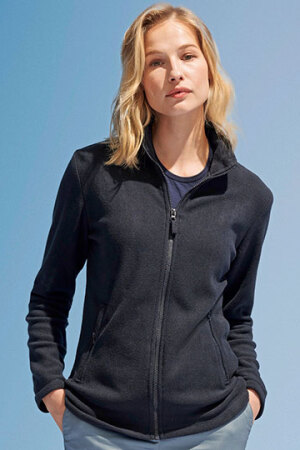 Womens Plain Fleece Jacket Norman