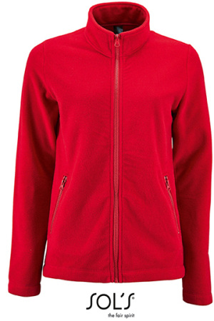 Womens Plain Fleece Jacket Norman