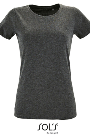 Womens Round Neck Fitted T-Shirt Regent