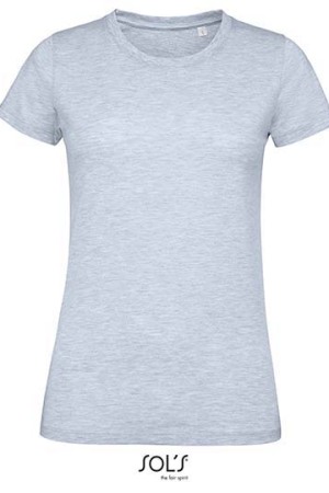 Womens Round Neck Fitted T-Shirt Regent