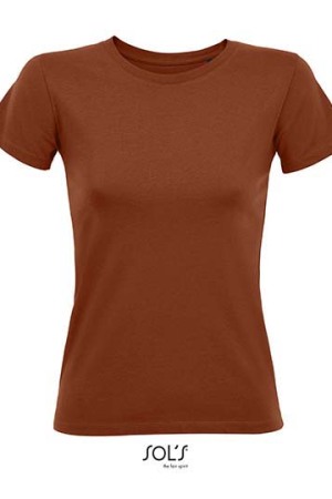 Womens Round Neck Fitted T-Shirt Regent