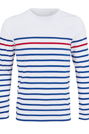 Men´s Long Sleeve Striped T-Shirt Matelot