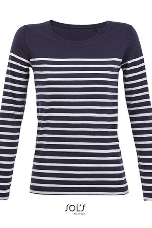 Women´s Long Sleeve Striped T-Shirt Matelot