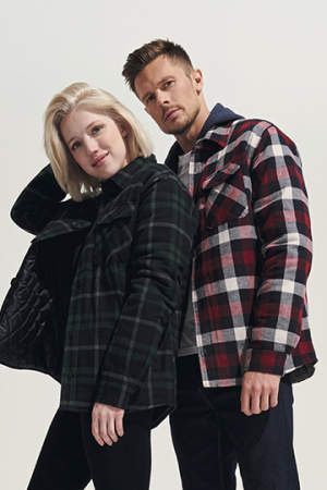 Unisex Checkered Overshirt Noah