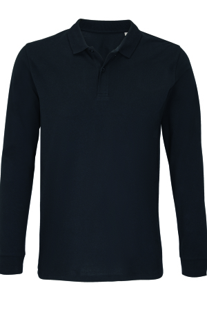 Unisex Long Sleeve Polo Shirt Planet