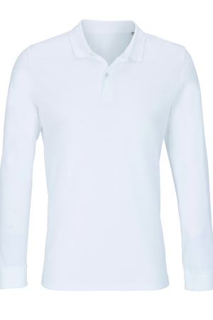 Unisex Long Sleeve Polo Shirt Planet