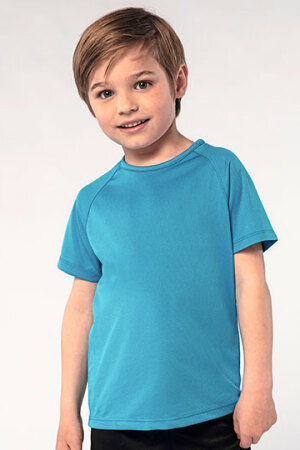 Kids Raglan Sleeved T-Shirt Sporty