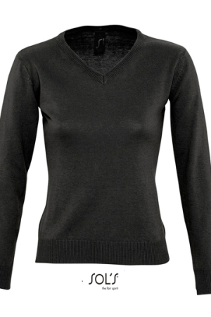 Womens V Neck Sweater Galaxy