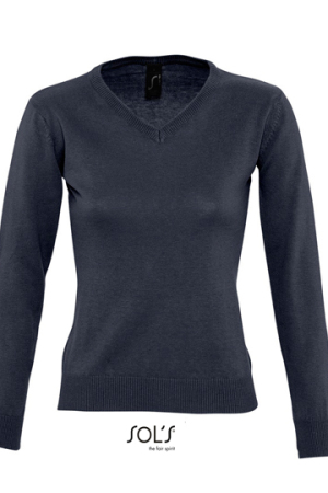 Womens V Neck Sweater Galaxy