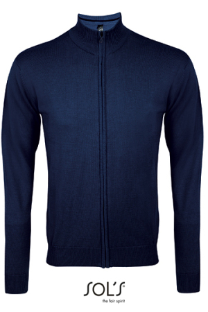 Zipped Knitted Cardigan Gordon Men