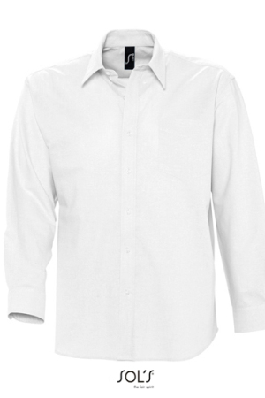 Herren Oxford-Langarmhemd Boston