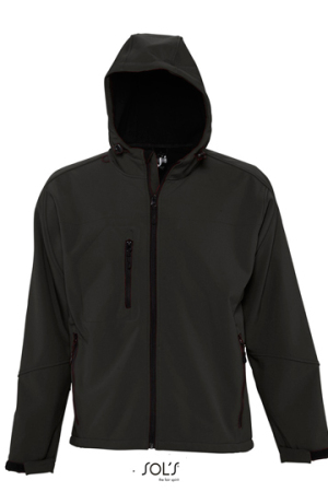 Hooded Softshell Jacket Replay