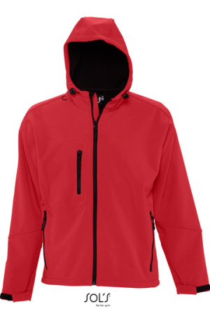 Hooded Softshell Jacket Replay