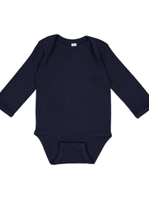 Infant Fine Jersey Long Sleeve Bodysuit