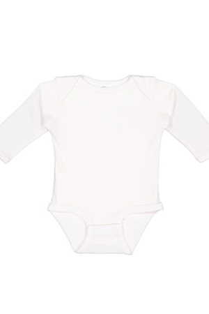 Infant Fine Jersey Long Sleeve Bodysuit