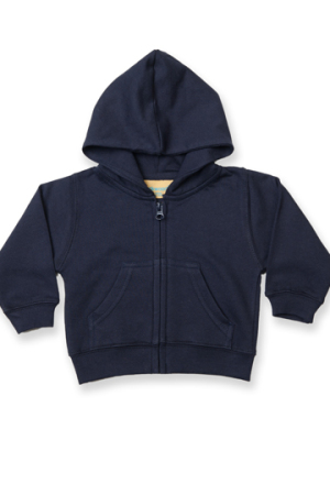 Zip Through Hooded Sweatshirt