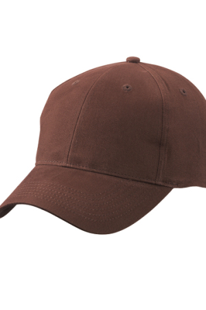 Brushed 6-Panel Cap