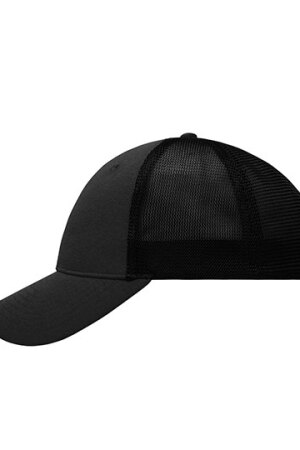 6 Panel Elastic Fit Mesh Cap