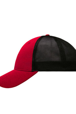 6 Panel Elastic Fit Mesh Cap