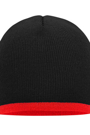 Beanie With Contrasting Border