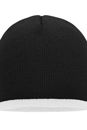 Beanie With Contrasting Border