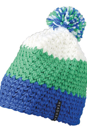 Crocheted Cap With Pompon