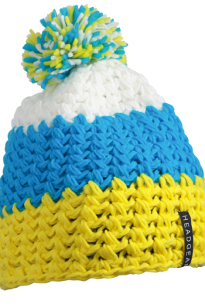 Crocheted Cap With Pompon