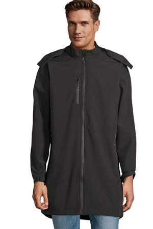 Men´s Long Softshell Coat Achille