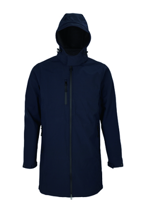 Men´s Long Softshell Coat Achille