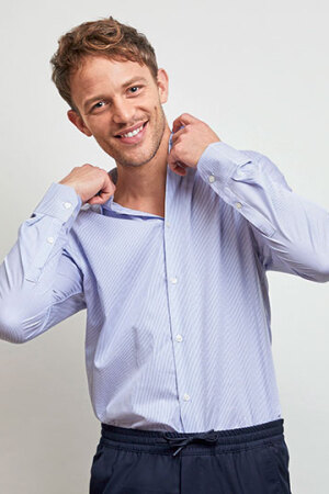 Men´s Easy Care Striped Shirt Baptiste