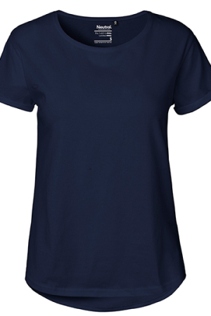 Ladies Roll Up Sleeve T-Shirt