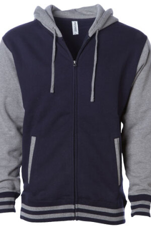 Unisex Heavyweight Varsity Zip Hood