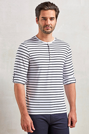 Mens Long-John Roll Sleeve Tee