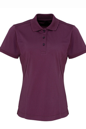 Womens Coolchecker Pique Polo