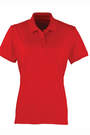 Womens Coolchecker Pique Polo