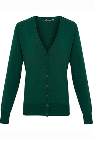 Ladies Button Through Knitted Cardigan