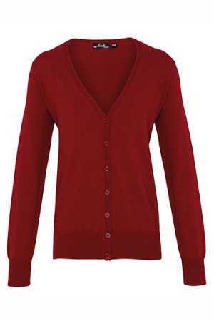 Ladies Button Through Knitted Cardigan