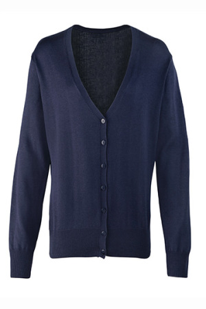 Ladies Button Through Knitted Cardigan