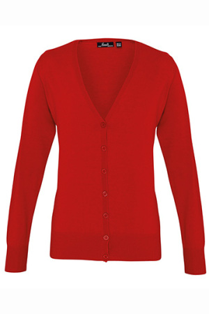 Ladies Button Through Knitted Cardigan