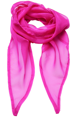 Womens Colour Chiffon Scarf