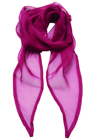 Womens Colour Chiffon Scarf