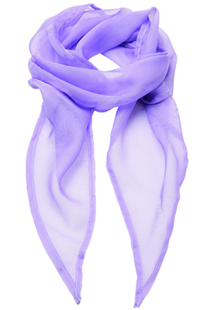 Womens Colour Chiffon Scarf