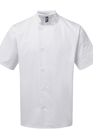 Essential Short Sleeve Chefs Jacket