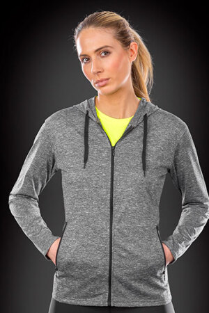 Womens Hooded Tee-Jacket