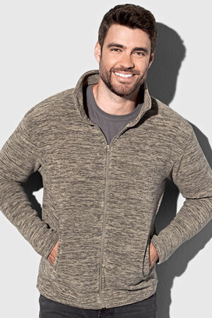 Active Melange Fleece Jacket