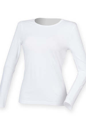 Ladies Feel Good Long Sleeved Stretch T