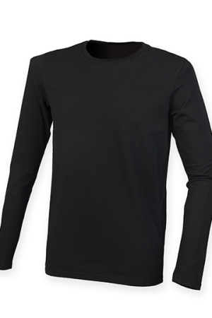 Mens Feel Good Long Sleeved Stretch T