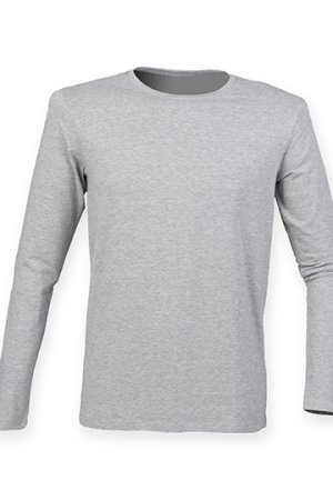 Mens Feel Good Long Sleeved Stretch T