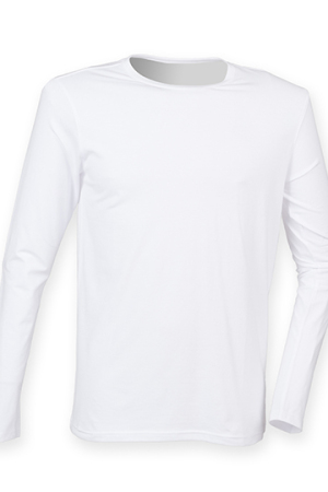 Mens Feel Good Long Sleeved Stretch T