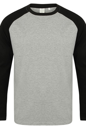 Mens Long Sleeved Baseball T